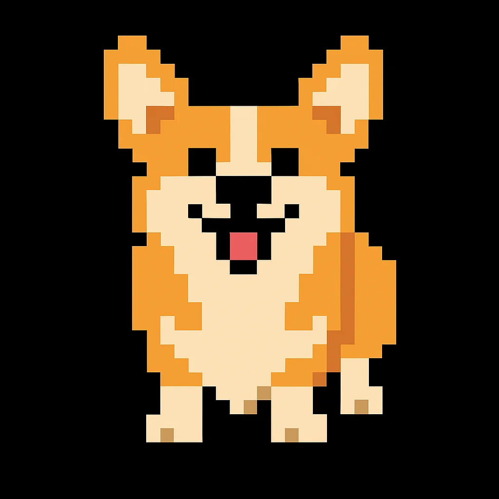 Pet Pixel Art pet portrait example 6